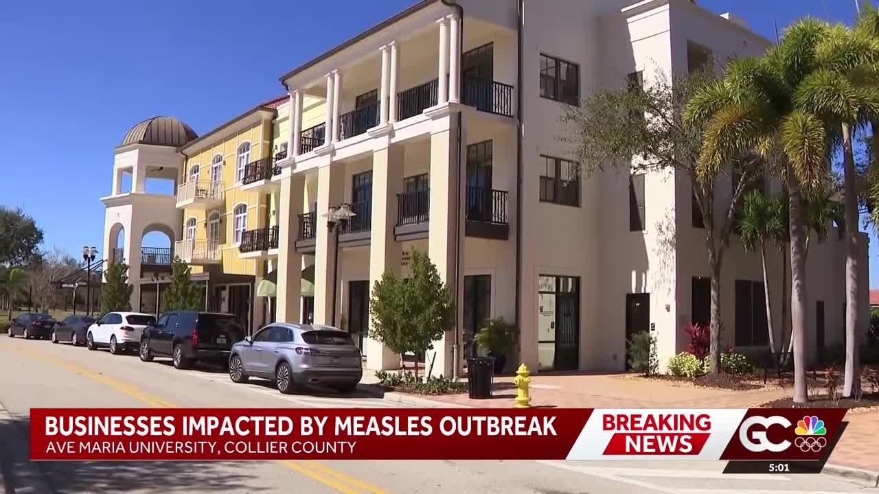 Impacts as more than 50 students affected by measles outbreak, 5 quarantined at Florida university