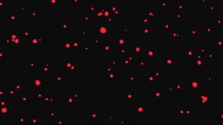 RED FLOWERS FALLING ANIMATION