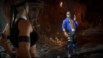 Mortal Kombat 11 Aftermath - Johnny Cage vs Sonya Blade Intro Dialouges