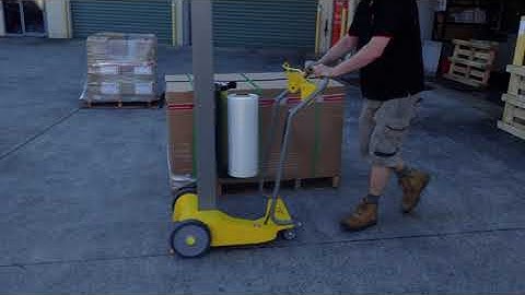 GP Manual Mobile Wrapper for Easy Wrapping of oversized pallets 1-GPMMW-100