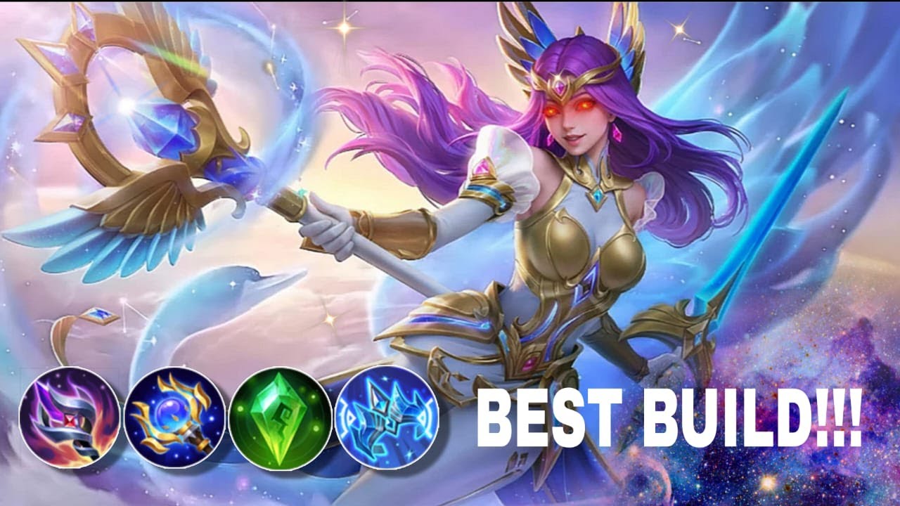 ODETTE MODE NGAMUK!!! BUILD TERBAIK DAN GAMEPLAY HERO ODETTE MOBILE LEGENDS INDONESIA