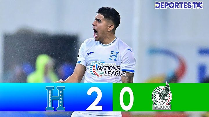 🇭🇳Honduras 2-0 México🇲🇽 - Cuartos De Final Ida | Liga De Naciones 2024