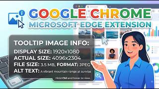 Tooltip image info extension for Chrome - Egde