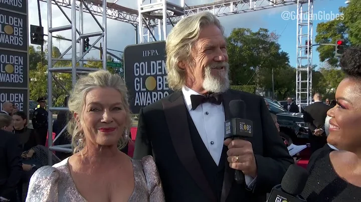 Jeff and Susan Bridges Red Carpet Interview - Gold...