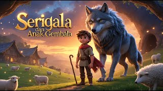 SERIGALA DAN ANAK GEMBALA | DONGENG ANAK BAHASA INDONESIA | CERITA ANAK