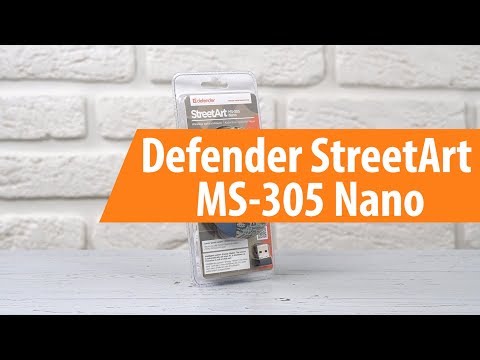 Распаковка Defender StreetArt MS-305 Nano / Unboxing Defender StreetArt MS-305 Nano
