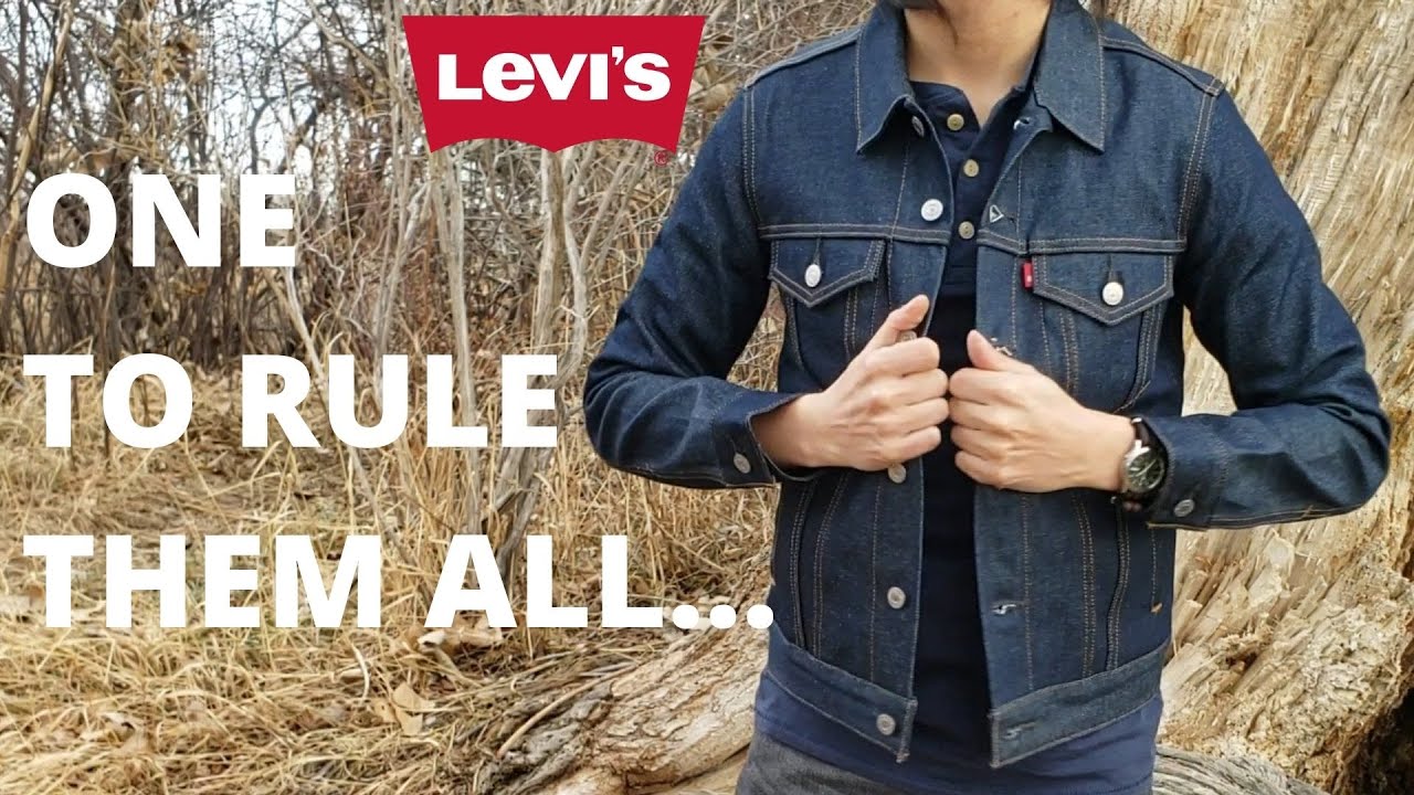 Introducir 42+ imagen levi’s trucker jacket raw denim