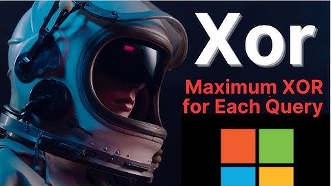 Maximum XOR for Each Query| LeetCode 1829 | Must do Bit manipulation DSA | Daily Leetcode problem