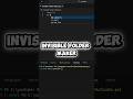 Create Invisible Folder Hack Using Python | Secret Trick 😱. #shorts