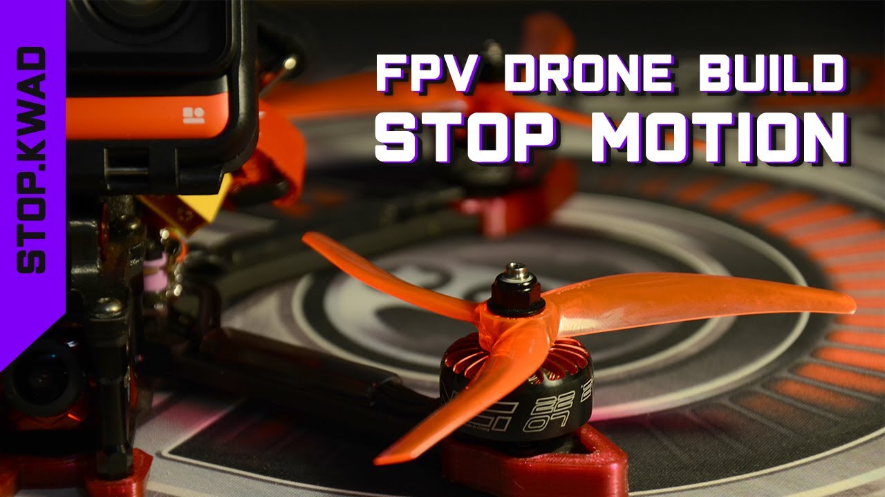 Сборка FPV дрона в STOP MOTION | Stop.KWAD