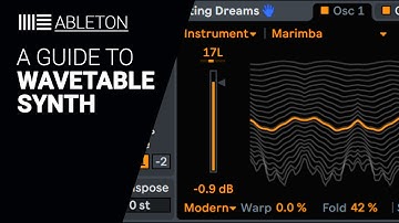 A guide to the Ableton WAVETABLE SYNTH tutorial