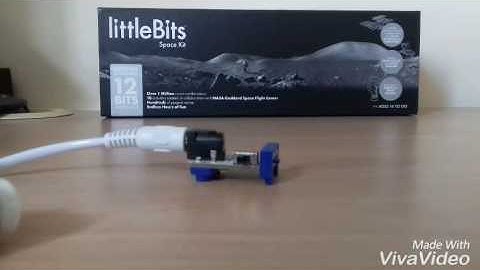 First steps with LittleBits space kit