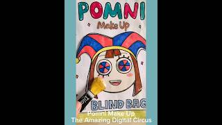 Pomni Mqke Up 🎪 THE AMAZING DIGITAL CIRCUS #blindbag #종이놀이 #asmr #craft #paperdiy