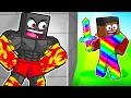 PLAYER MODO GOD VS CAÇADOR NO MINECRAFT