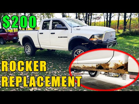 CHEAPEST & EASIEST Rocker Panel Replacement – DIY Under $200 Materials