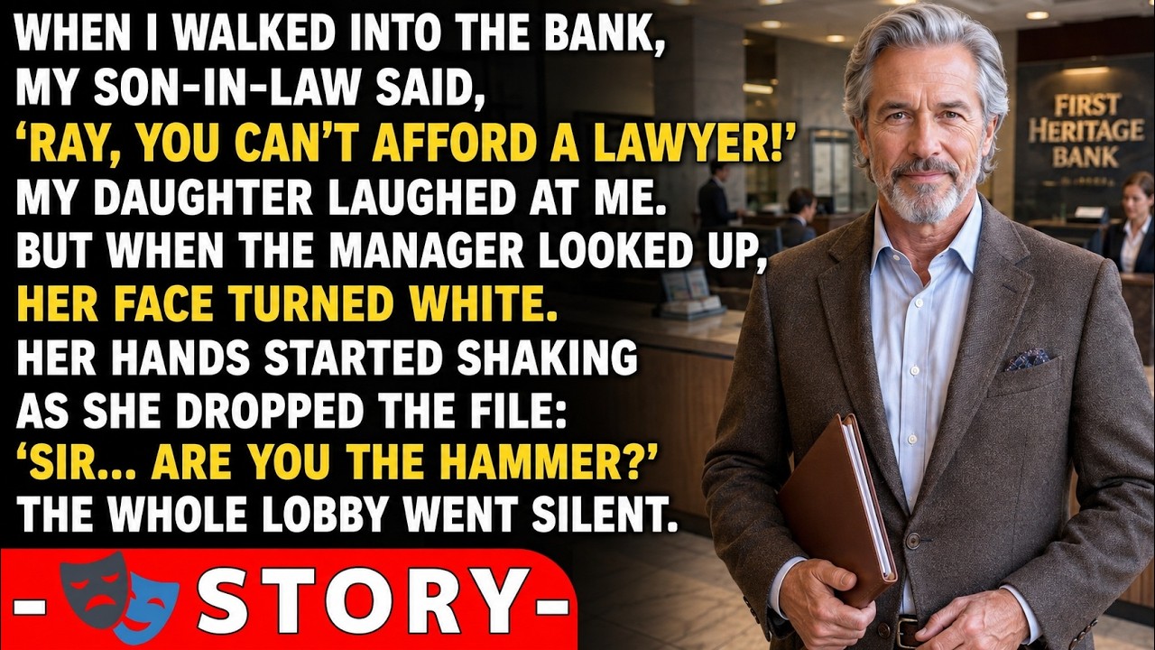 I was just an old man with a fading memory, so they thought they could take everything. The day a stranger knocked twice and told me my own family had signed papers to put me away, I realized...