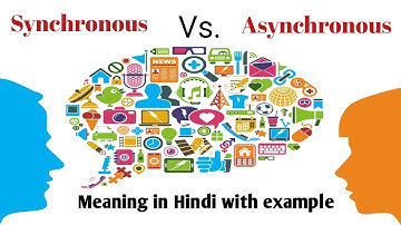 Synchronous Asynchronous communication Ugc Net paper 1
