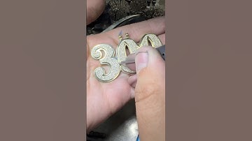 Create your OWN CUSTOM pendant! 14K with vvs 1 diamonds #pendant #custompendant