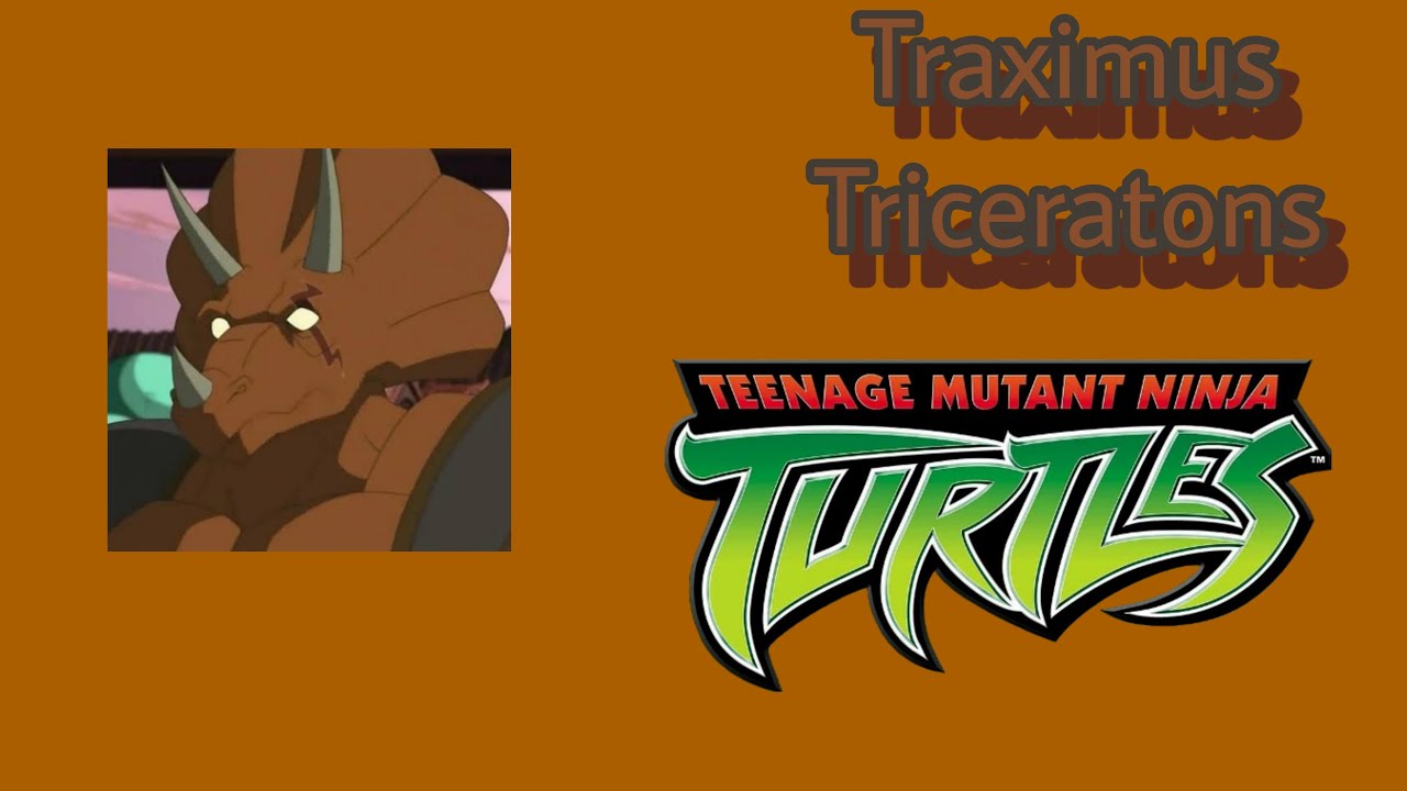 Traximus Triceraton From Teenage Mutant Ninja Turtles