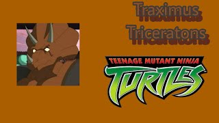 Traximus Triceraton From Teenage Mutant Ninja Turtles