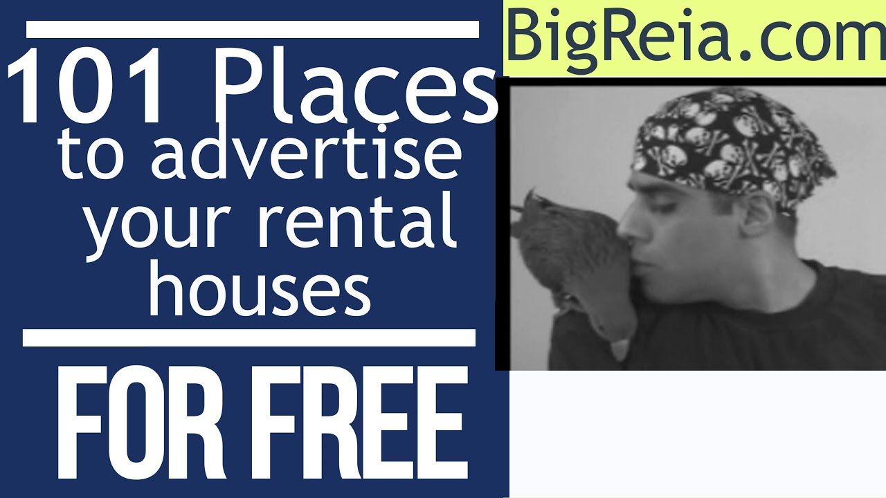 Real estate investors: Here are over 101 free places to advertise your