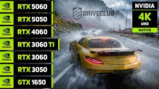 Driveclub PC Port - RTX 5060, 5050, 4060, 3060 TI, 3060, 3050, GTX 1650