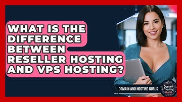 What Is the Difference Between Reseller Hosting and VPS Hosting? - Domain And Hosting Gurus