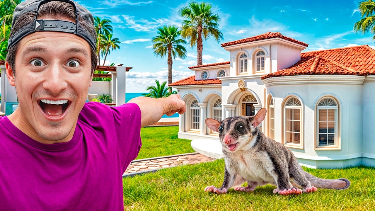 CONSTRUÍ UNA MANSIÓN DE $10,000 PARA MI MASCOTA !!