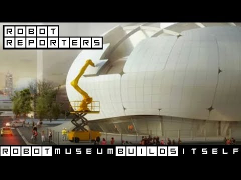 Video: Robot Science Museum In Seoul Wordt Gebouwd Met Robots En Drones