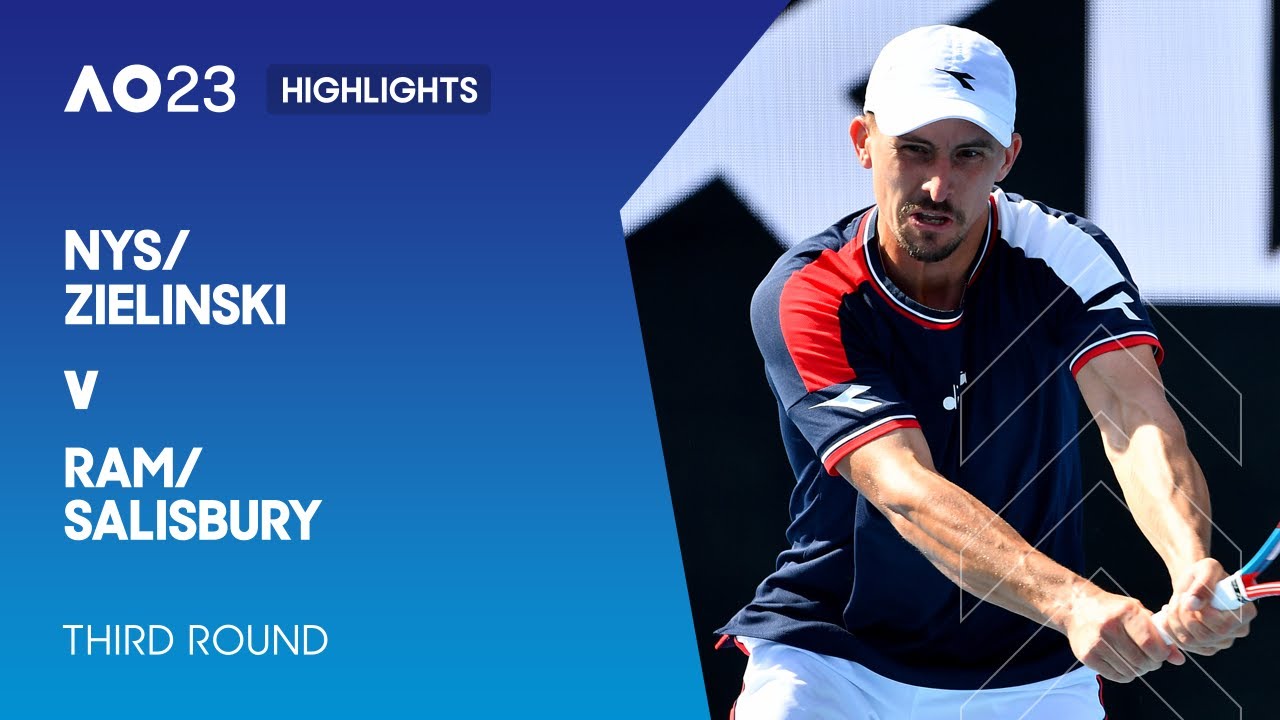 Nys/Zielinski v Ram/Salisbury Highlights Australian Open 2023 Third