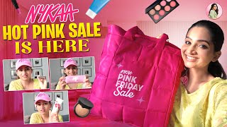 Pink Friday Sale Haul From Nykaa Nakshathra Nagesh