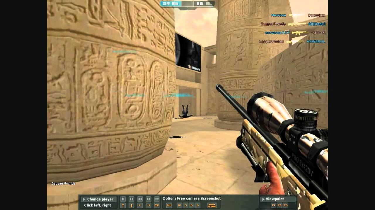 Crossfire Frag 14 Kill Streak (ZapperPwnds)