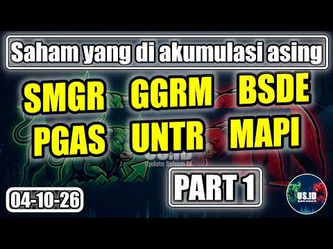 041026 ASING AKUMULASI SAHAM INI: SMGR GGRM BSDE PGAS UNTR MAPI