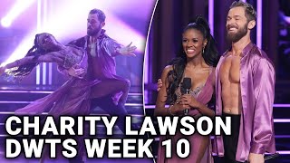 Charity Lawson \& Artem's Rumba Performance on Dancing With the Stars Week 10 (Semi-Finals)