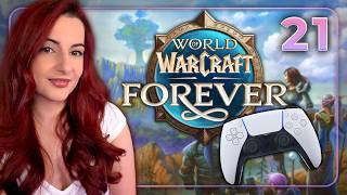 HUGE Beta Stress Test & Levelling Druid On Controller WoW Forever Beta