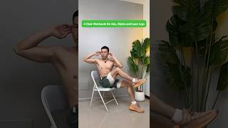 4 Chair Exercises to Burn Belly Fat, Flatten Your Belly and Sculpt Abs and Lean Legs