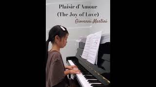 Plaisir Damour By Giovanni Martini Played By 7-Year Old Yuna Kim