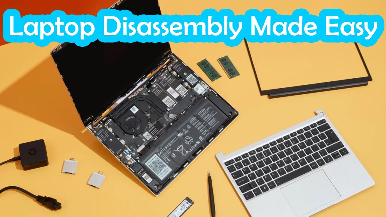 Laptop Disassembly Tips for Beginners | Safe DIY Laptop Repair Guide ...