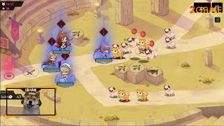 Shiba Wars – Goddess Defense: Game thủ thành chiến lược cùng các nữ thần xinh đẹp screenshot 1