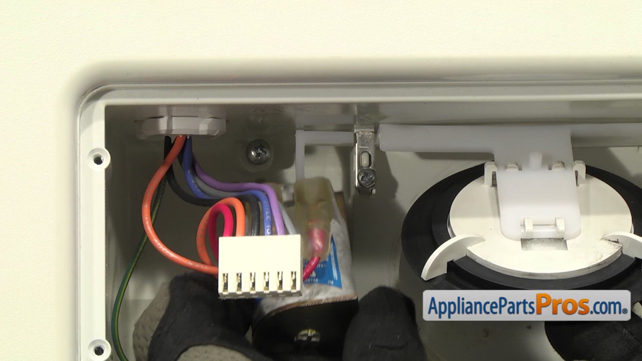 ge ice dispenser flapper not closing