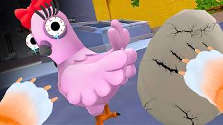 ¡SOY PAPÁ! Pollitalinda y yo tenemos un pollito - I Am Bird VR screenshot 5