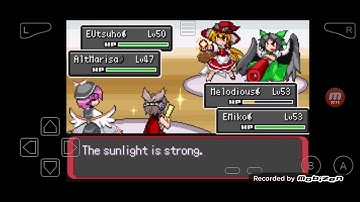 Touhoumon World Link Revised Mono Flying Run - Maxie #3 and Courtney #2