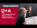 ➡️ Observations: 👉 Q+A with Amelia Fulmer, director of the Flagler Auditorium