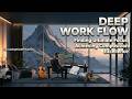 Deep Focus Music | Ambient Study Music for Work - Snowy Mountain Flow State Productivity