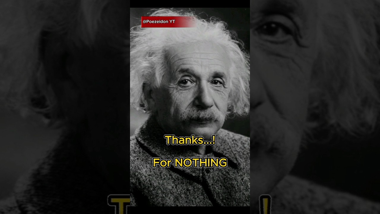 Origin of Nothingness..... (+Einstein jumpscare) 