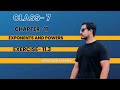Class 7 Maths Chapter 11 – Exponents &amp; Powers | Exercise 11.3 (Q1–Q4) | Numbers in Exponential Easy