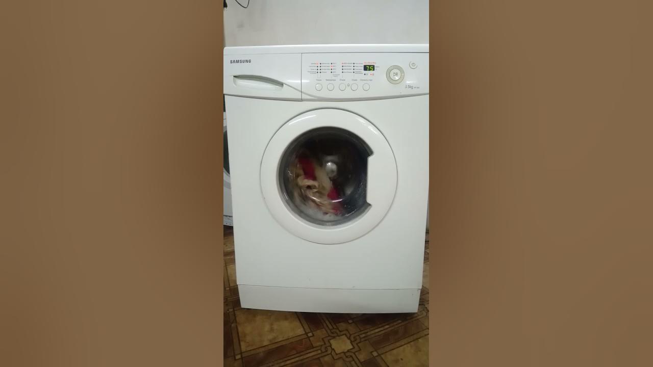 Стиральная машина Самсунг WF-S861 - YouTube