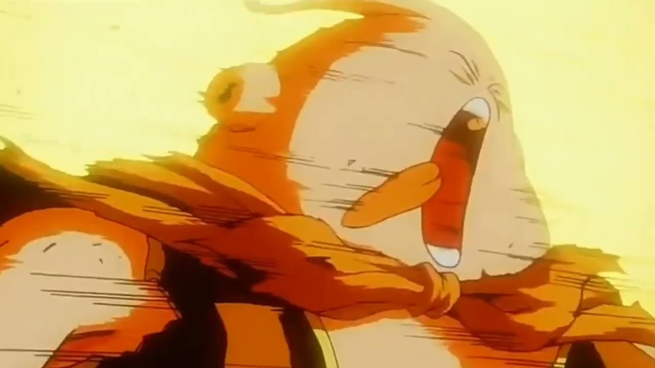 Majin Buu explosion meme template