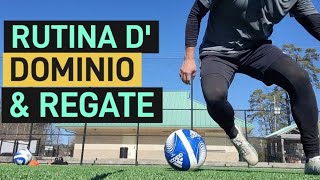 Rutina para mejorar tus Regates y Dominio de balon, #fútbol #soccer #fypシ #entrenamiento