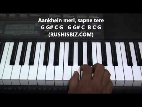Tujhe Dekha To Ye Jana Sanam PIANO TUTORIALS | 7013658813 - PDF NOTES/BOOK - WHATS APP US